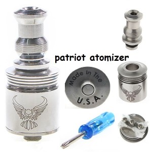 Επισκευάσιμος ατμοποιητής Dripping Patriot DUAL COIL